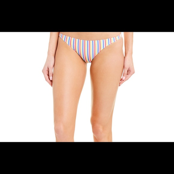 Onia Ashley Bottom Micro Striped SZ M - Picture 1 of 6
